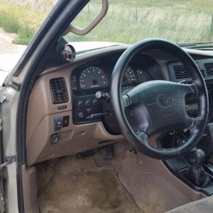 from drivers door