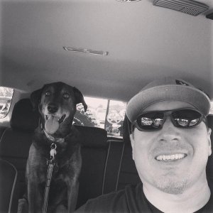 This guy is always up for an adventure :-)