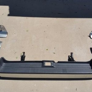 2000 4Runner rear bumper   central part   view higher
