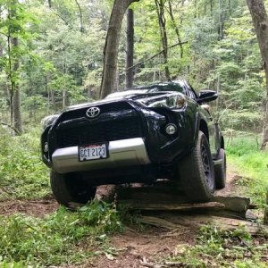 Wife going through one of the driving courses.