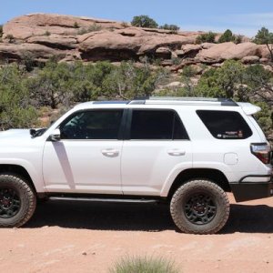 On the trail in Moab