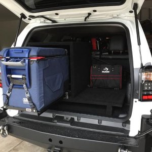 ARB fridge/slide and custom cabinet build