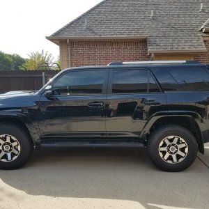 Lifted with 6112's & 5160's and new Firestone Destinations
