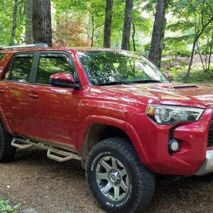 After a bit of fun on the trail