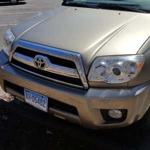 Fresh from the dealer - Front.