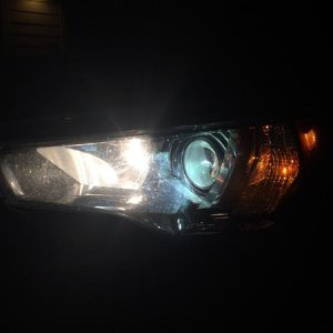High Beams still work as they should. I have the B-Xenon solenoid and OEM High Beams wired together as of now.