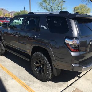 Rear view on day I bought it