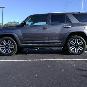 2017 4runner - side
