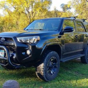 Dassel, MN 1
3" OME Suspension Lift
KMC Rock Star II Rims, Machined
Toyo Open Country R/T 285/65 R18
Rhino Rack 48" Aero Bars
Go-Rhino! Dominator Hitc