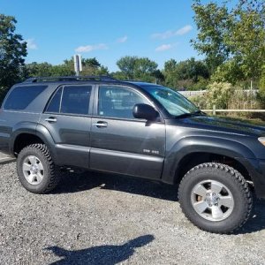 Lifted with new tires