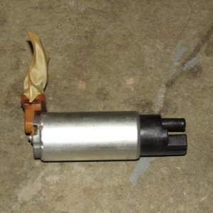 Stock Evo 9 fuel pump, roughly 200 lph