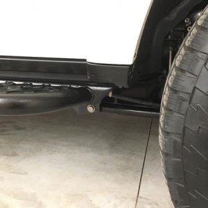 Rear fit detail