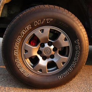 Wheels with Duplicolor Graphite