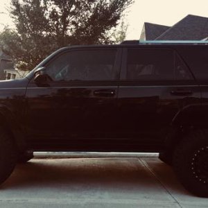 Standing tall on OME shocks and springs