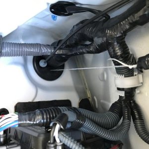 Fishing cable for Switch Pro into the cab