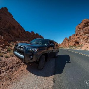 Vegas rental car at Valley of Fire state park