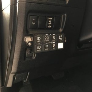 Control panel installed