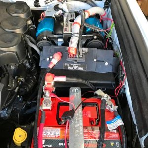 Drivers side - with Switch Pro and ARB dual compressor