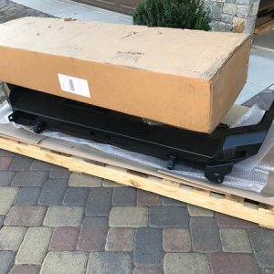 UPS Freight delivery - Shrockworks bumper and sliders