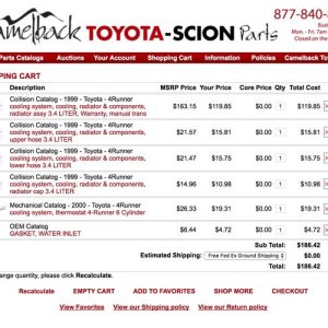 Camelback Purchase 03 Nov 2017