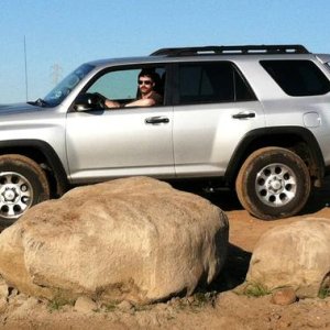 My new 4Runner at Prairie City SVRA, Folsom (Rancho Cordova), California