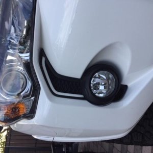 bezel look installed