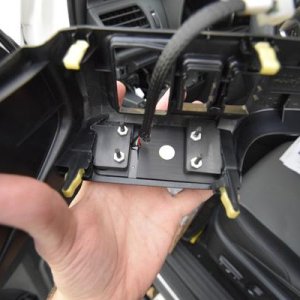 Backside connection