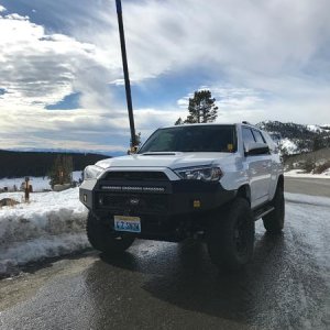 Top of Mt Rose