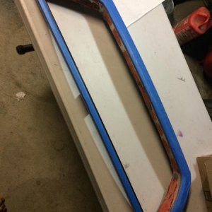 Satoshi grille mod 1 - trimmed, sanded, body filled