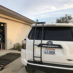 Gobi ladder installed