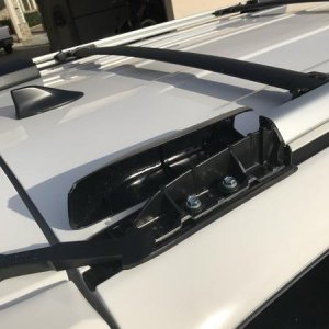 Removing stock roof rack