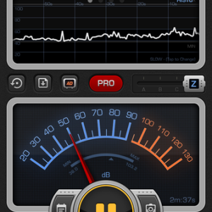 Stock horn low reading at 10'.