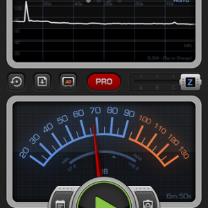 Stock horn high reading at 10'.