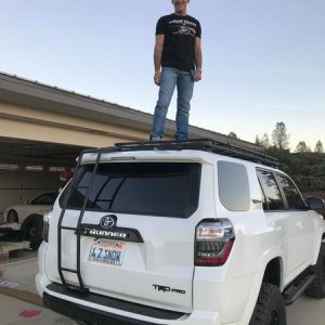 rack and ladder installed