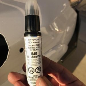 Super White touch up