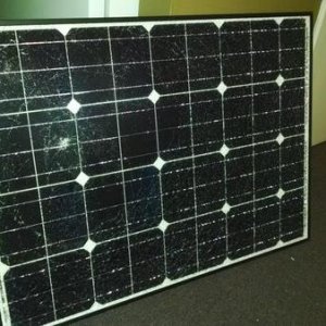 cracked panel