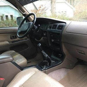 5 speed interior