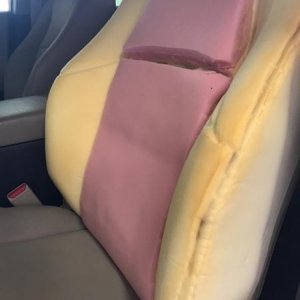 Driver seat lumbar mod