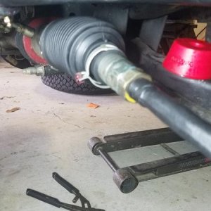 Install Outer Dust Cover Clamp