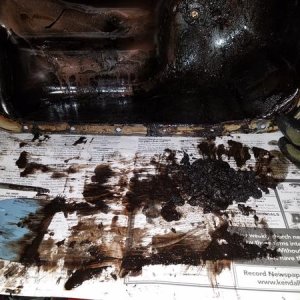 ..I think I may have found the problem!
Had a shop with a high heat/pressure degreaser 
Help me out and got my oil pan clean as a whistle!