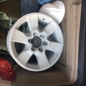 5th Gen Wheel after media blasting