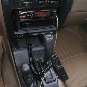 Sony head unit and midland cb