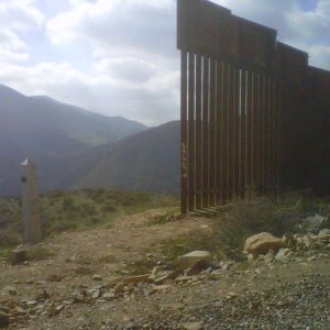 And the fence just ends...