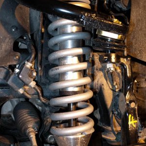 Overland Warehouse/Radflo 2.5 suspension  installed