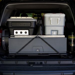 EPI SUV Cargo Caddy storage drawer with 2 Swag Off Road Baja bins