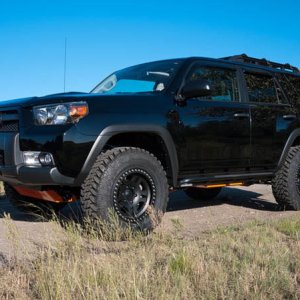 Just a few pieces short of a complete overlanding rig ...