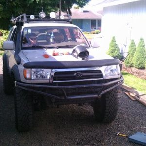 Just a teaser of my new bumper that is being built for me.