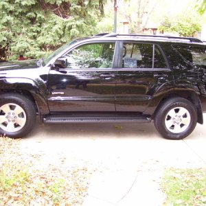 Side view before being officially owned