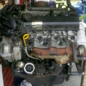 finished engine