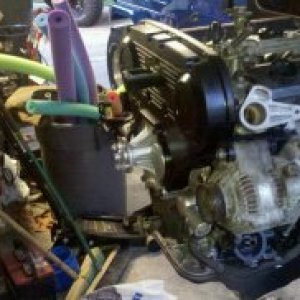 finished engine